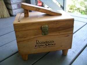 shoe shine box